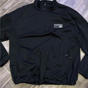 New Balance Black windbreaker